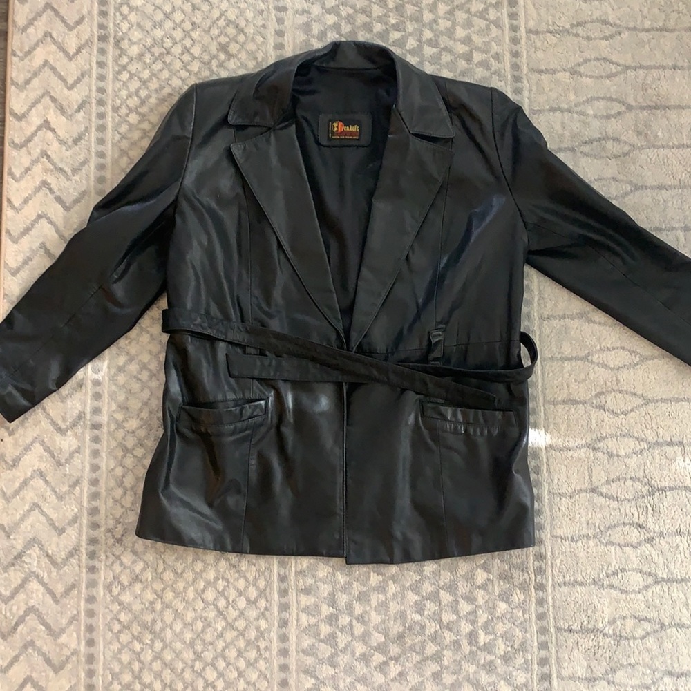 Vintage Genuine Leather Jacket
